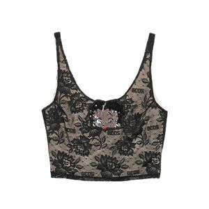 Gcds Women Gcds X Betty Boop Sequined Lace Top